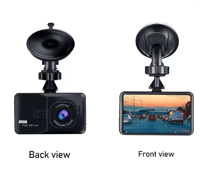 XUSHIDZ 1080P HD Dash Cam with Night Vision and Parking Monitor