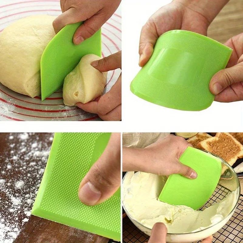 Multi-Purpose Dough Cutter & Dough Scraper for Baking, Bread & Pastry Prep