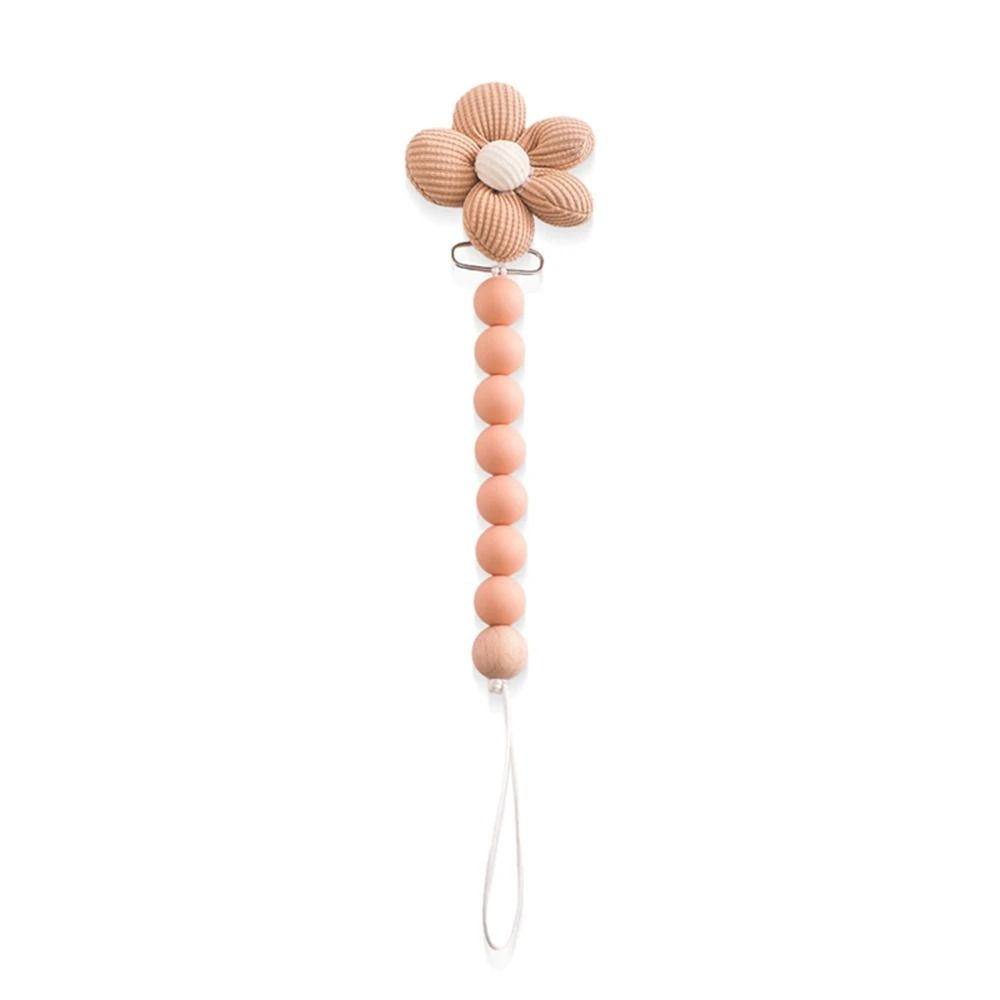 Silicone Crab Baby Teether with Natural Wooden Ring – BPA-Free Molar Toy