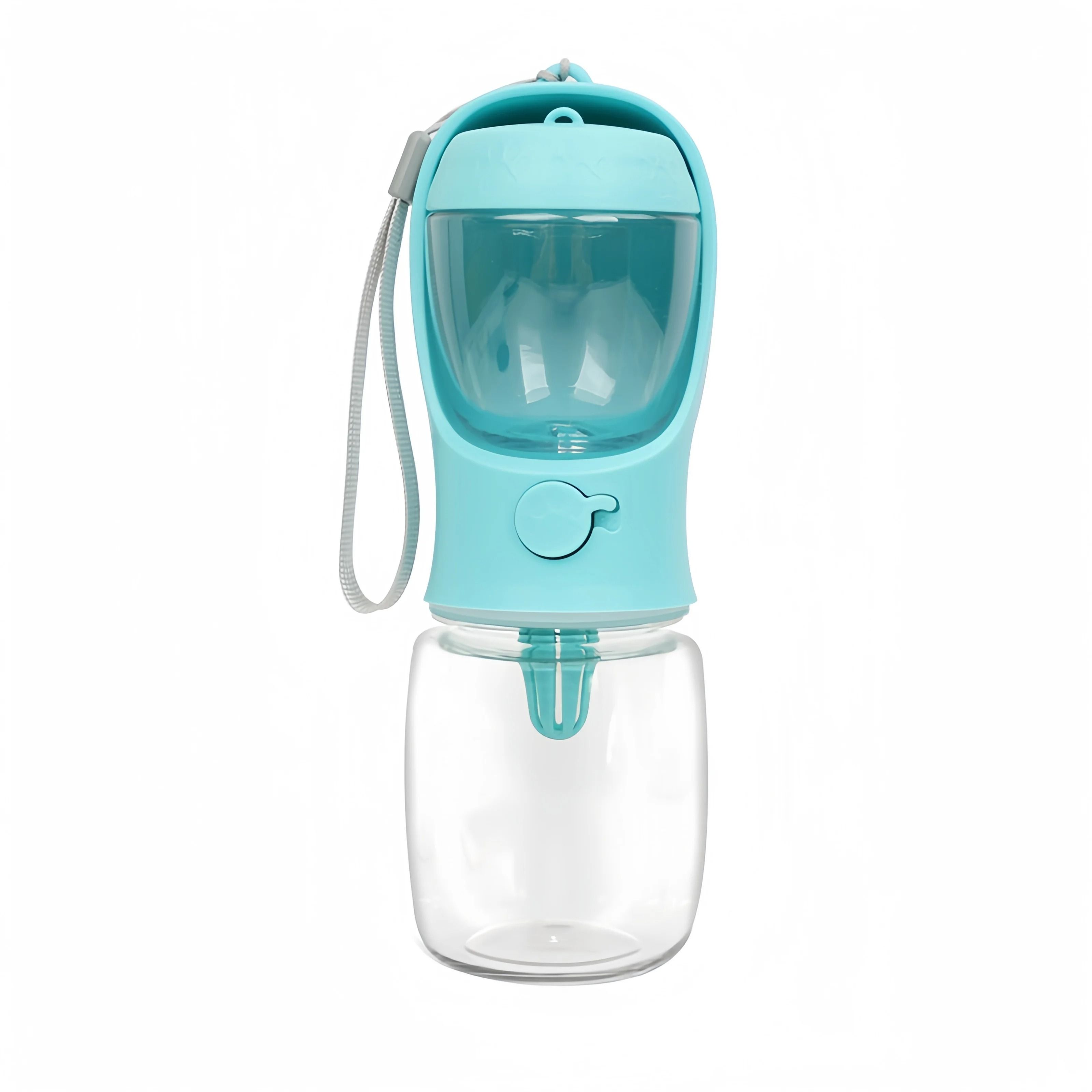 Portable Dog Water Bottle with Food Container Travel Pet Feeder