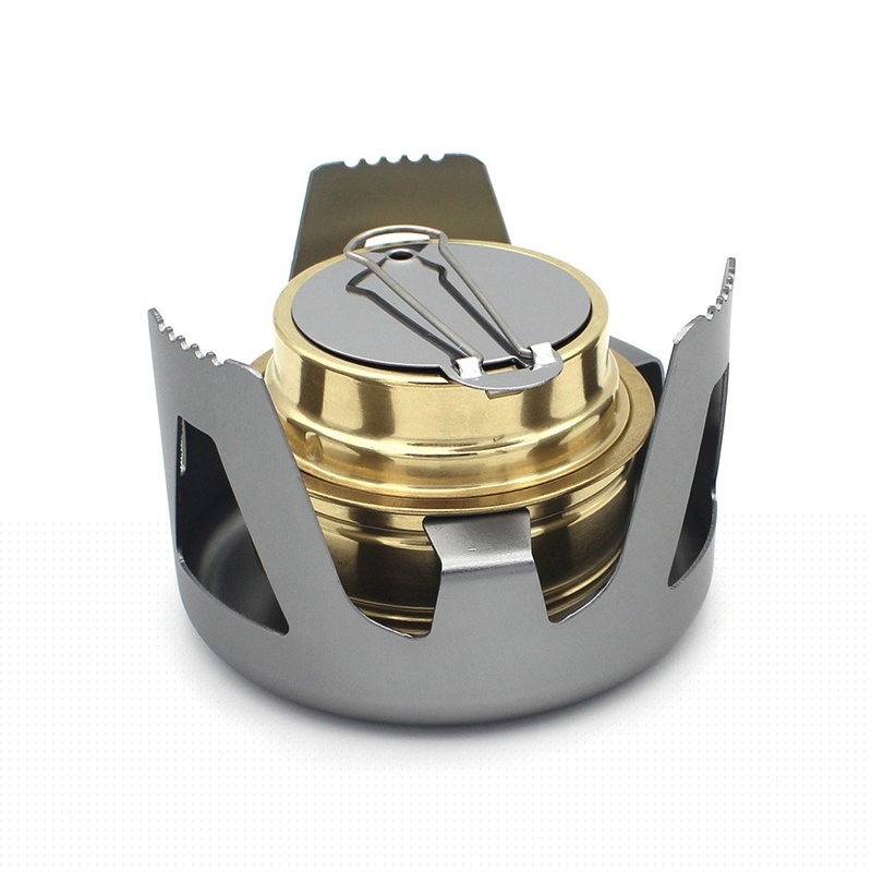 Ultralight Alcohol Camping Stove Portable Backpacking Cooking Burner