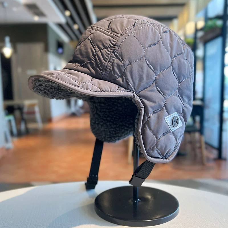 Waterproof Winter Ski Hat Men Women Trapper Aviator Earflap Bomber Warm Reversible Trooper Cap