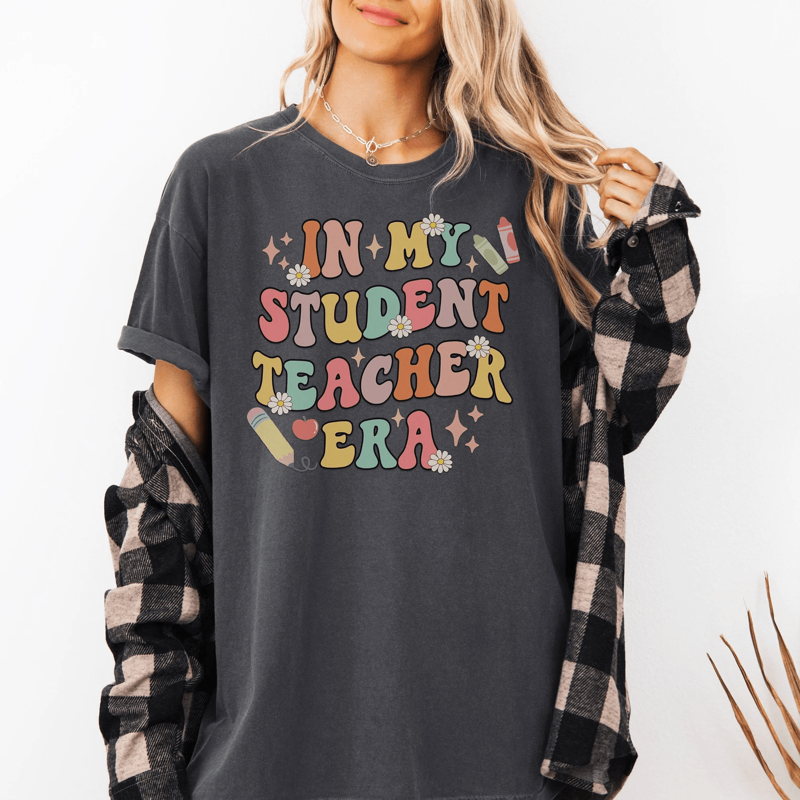 Student Teacher Era Shirt Cute Student Teacher Gift Teaching Tee