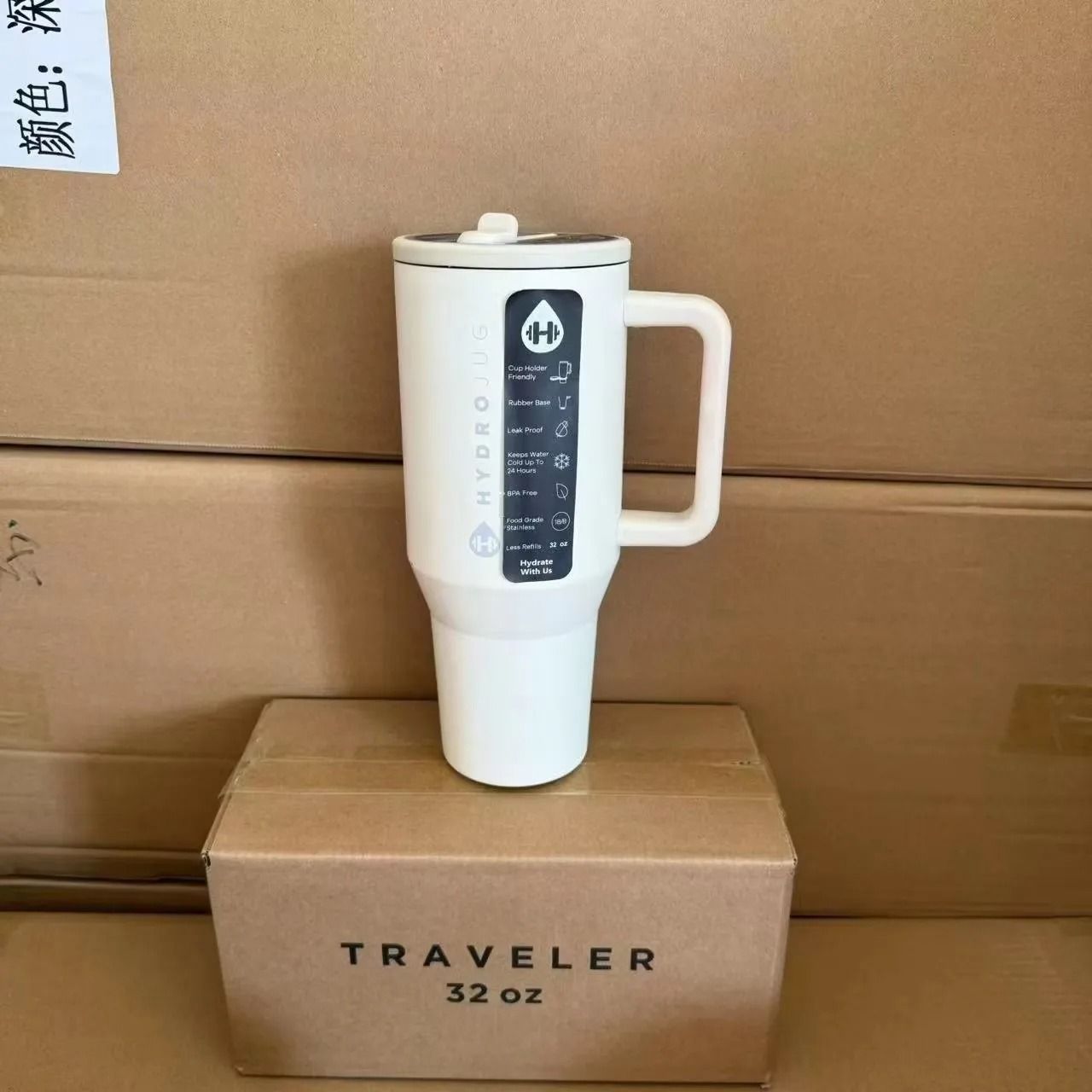 Insulated Stainless Steel Travel Tumbler with Straw Lid