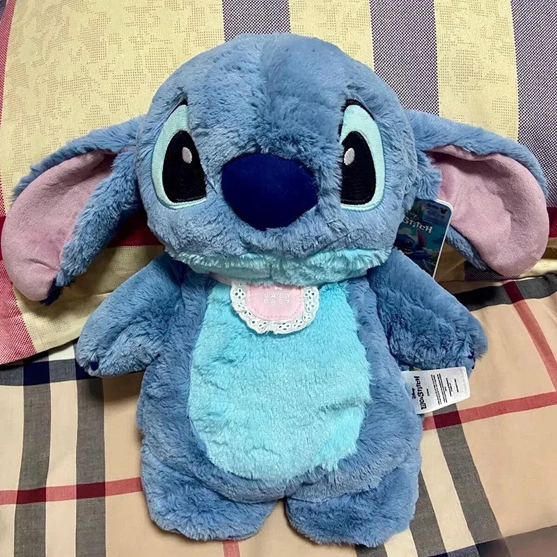 Disney Anime Hobby Stitch Winter Extra Large Plush Hot Water Bottle Women's Home