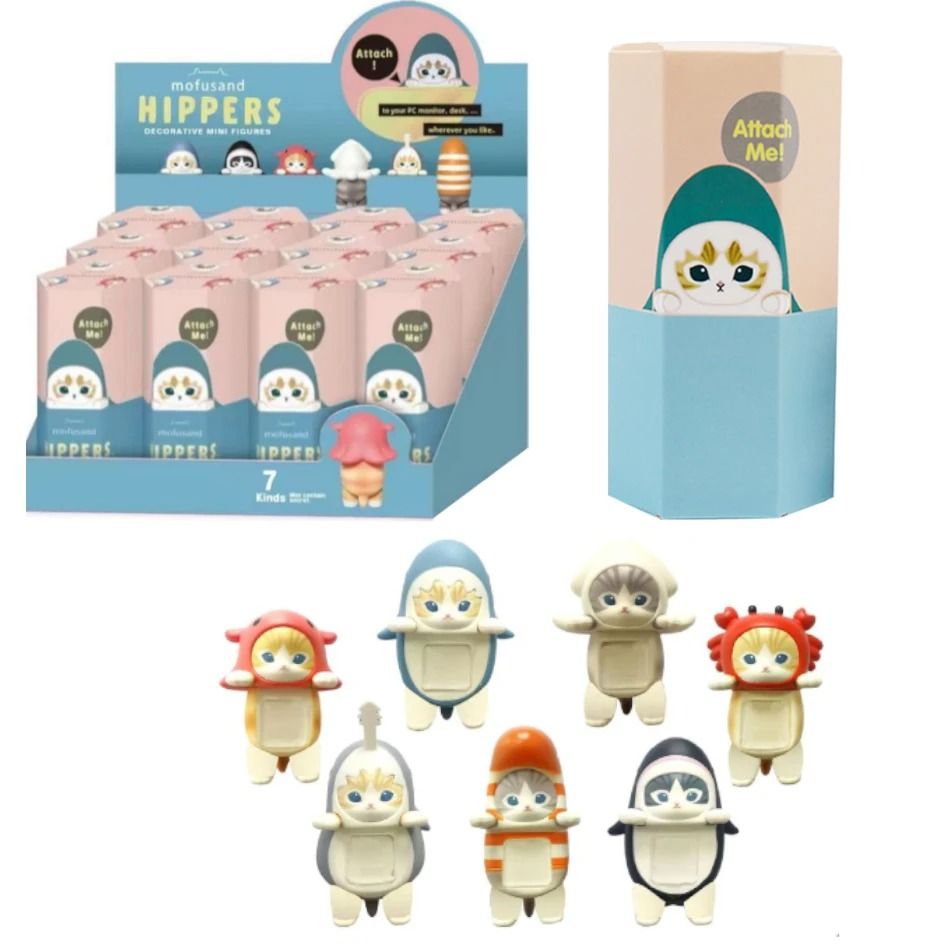 Cute Cat Party Blind Box Mini Figurine Collection