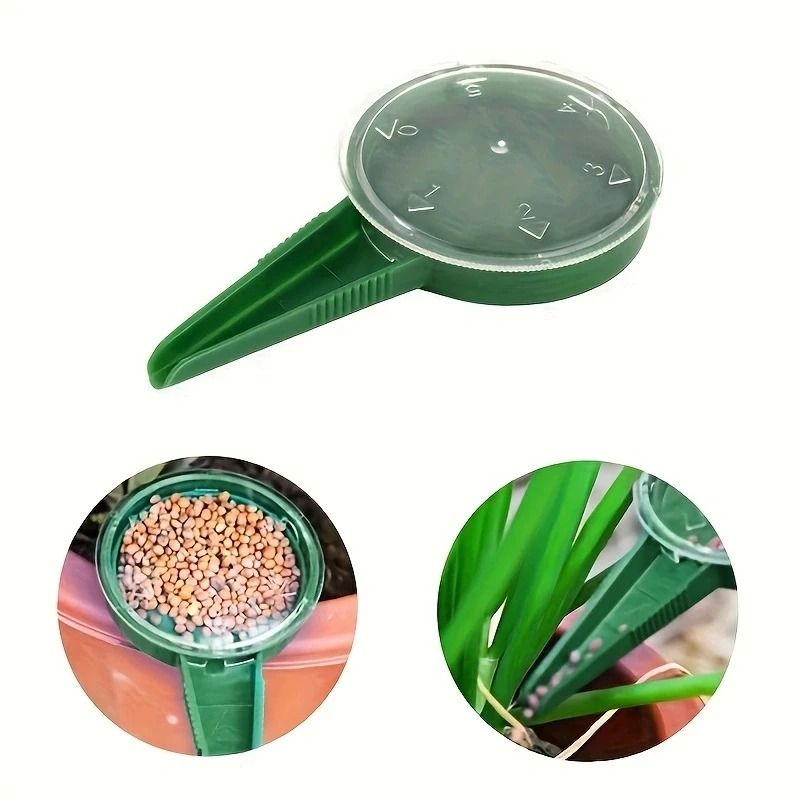 Precision Seed Sower Tool Adjustable Garden Seed Dispenser for Accurate Planting