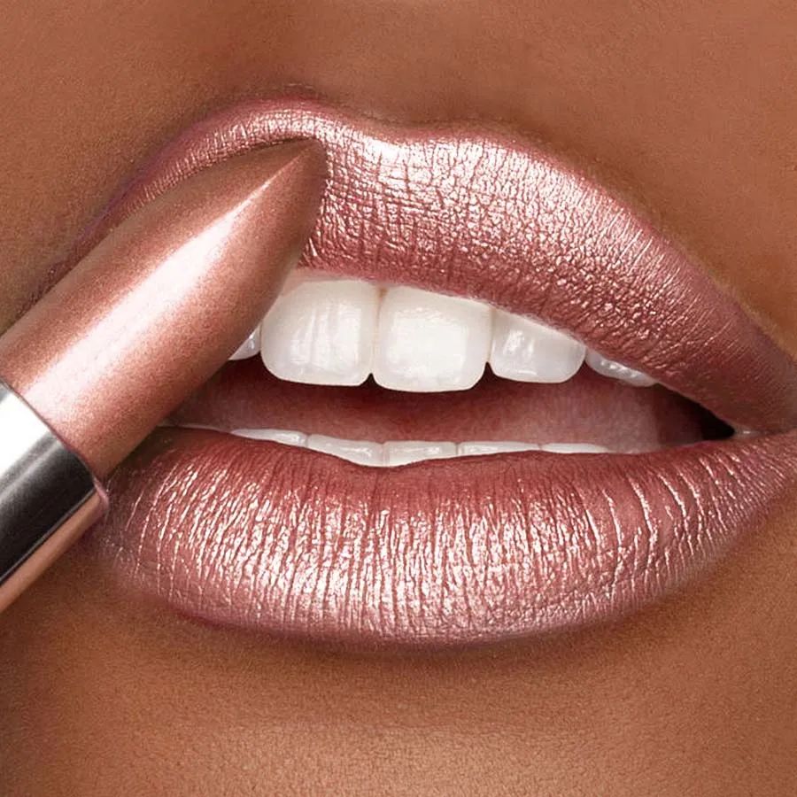 Luminous metallic lipstick Glitter Lip Glaze, Waterproof Long-Lasting Shine