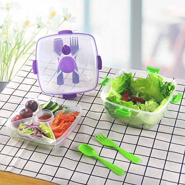 Salad Saver Container Bowl
