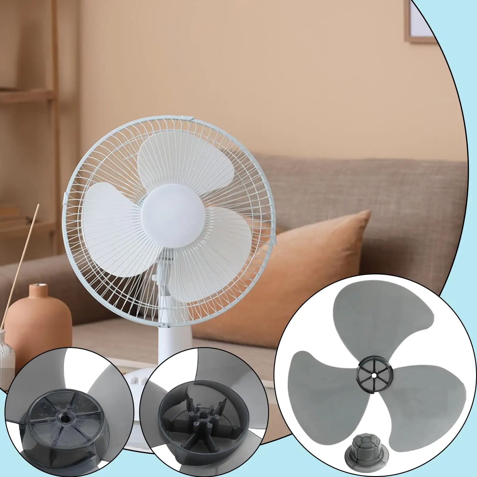 Three Blade Fan Replacement Set