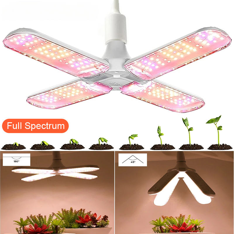 Full Spectrum Foldable Grow Light for Indoor Plants, Bloom & Flowering