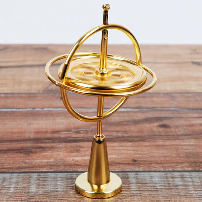 Self-Balancing Gyroscope, Anti-Gravity Decompression Toy, Six Generations Colorful Finger Spinner, Gift for Kids
