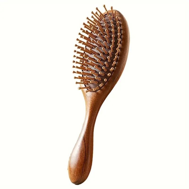 Luxurious Sandalwood Air Cushion Comb | Artisan Scalp Massaging Hairbrush