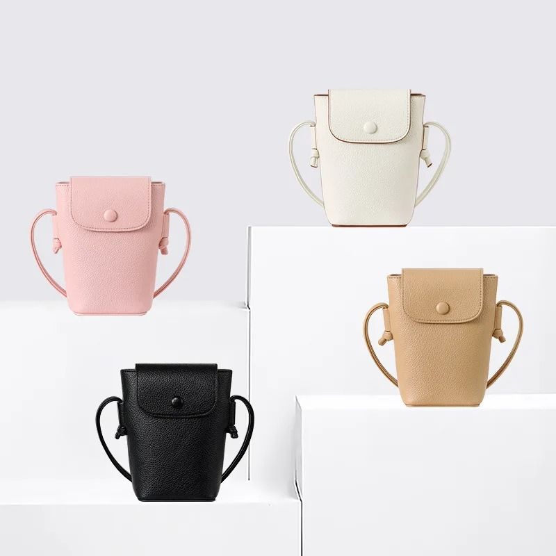 Fashionable Exquisite Soft Leather Crossbody Phone Bag