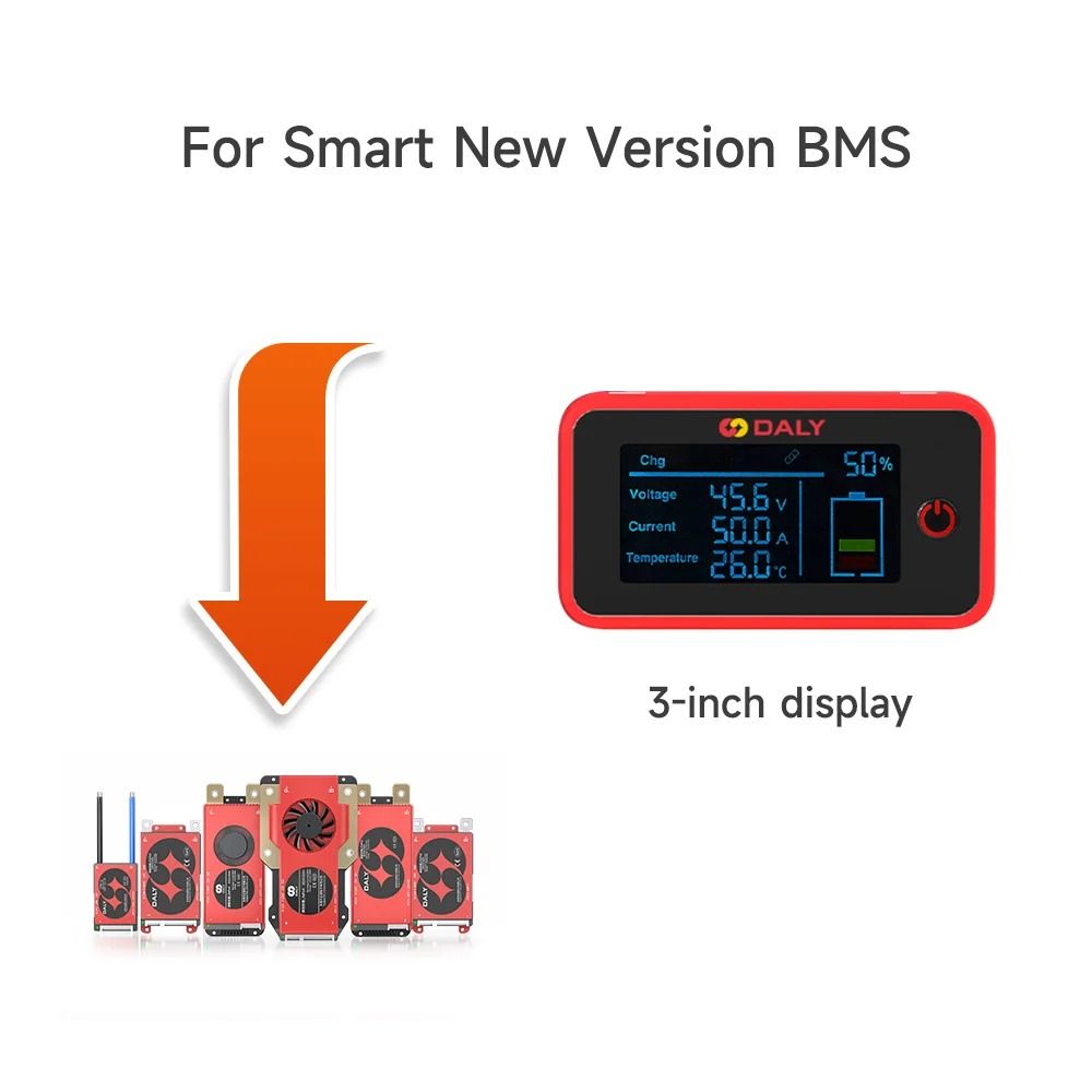 Smart BMS Bluetooth WiFi LCD and Communication Modules