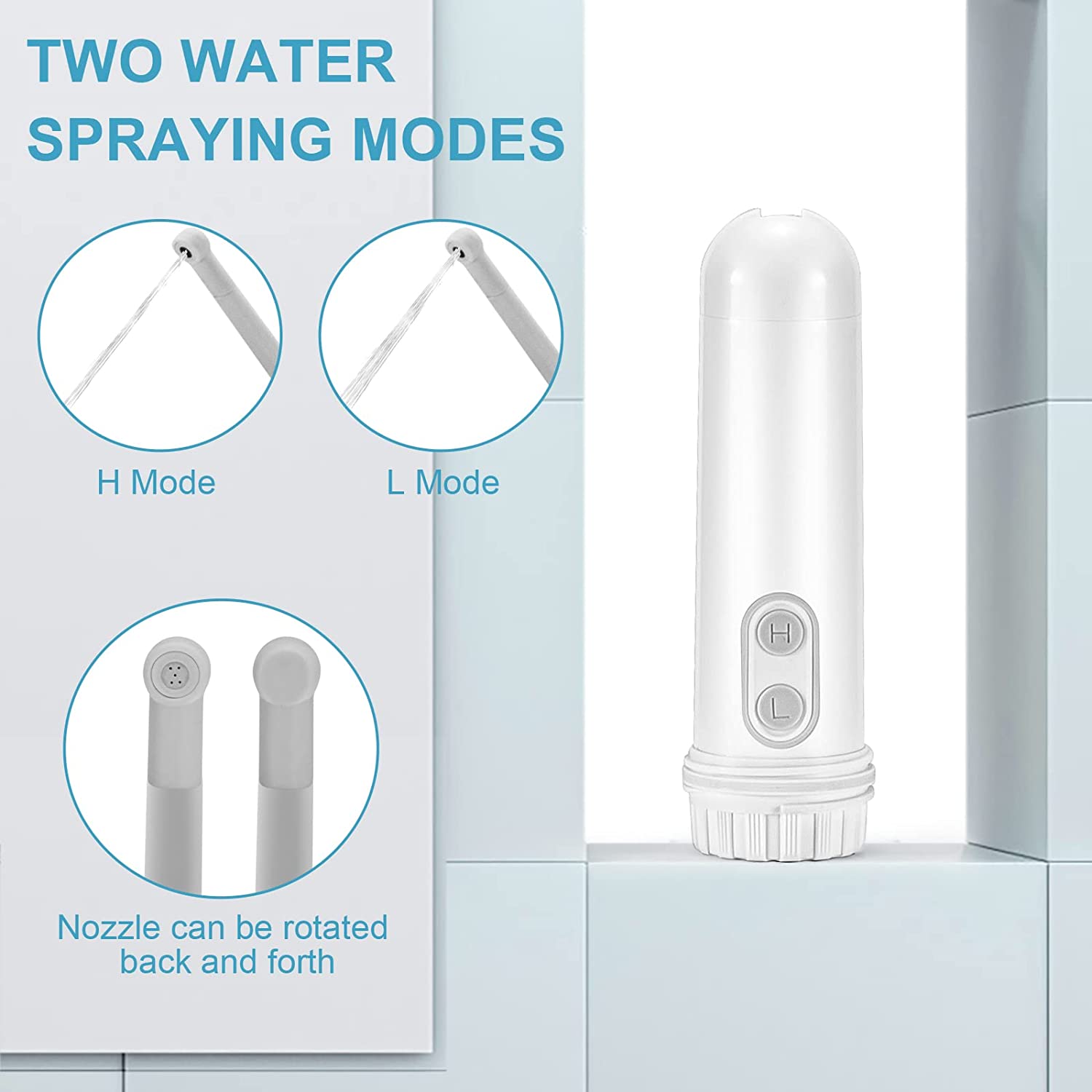 Portable Travel Bidet Electric Personal Hygiene Sprayer for Postpartum Care & Gentle Cleaning