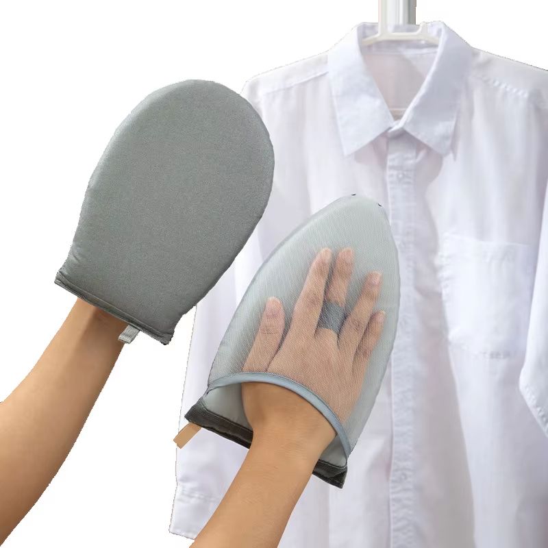 PressEase Washable Mini Ironing Board with Heat-Resistant Cover – Compact Anti-Scald Iron Pad & Protective Glove Set