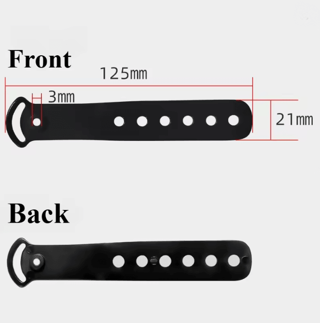 Snowboard Binding Ladder Strap Replacement Toe and Ankle Fixing Strap