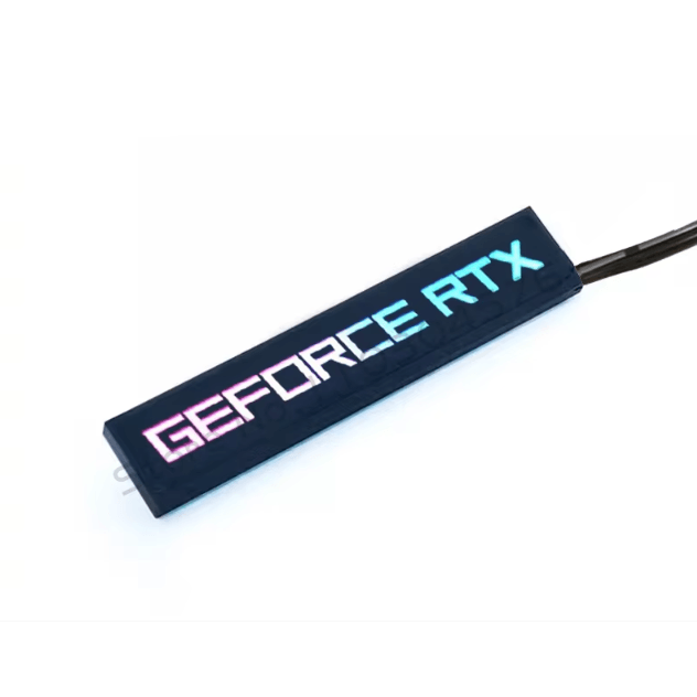 LumaShield Pro – RGB GPU Backplate & ARGB Graphics Card Panel (5V 3-Pin, Aura Sync Compatible)