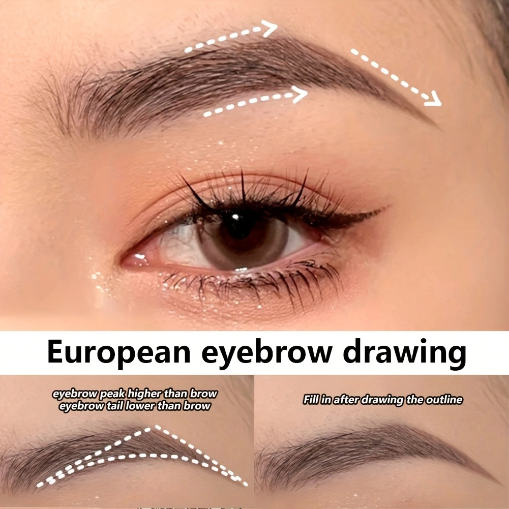 Ultra-Fine Waterproof Eyebrow Pen, Long-Lasting, Smudge-Proof Precision