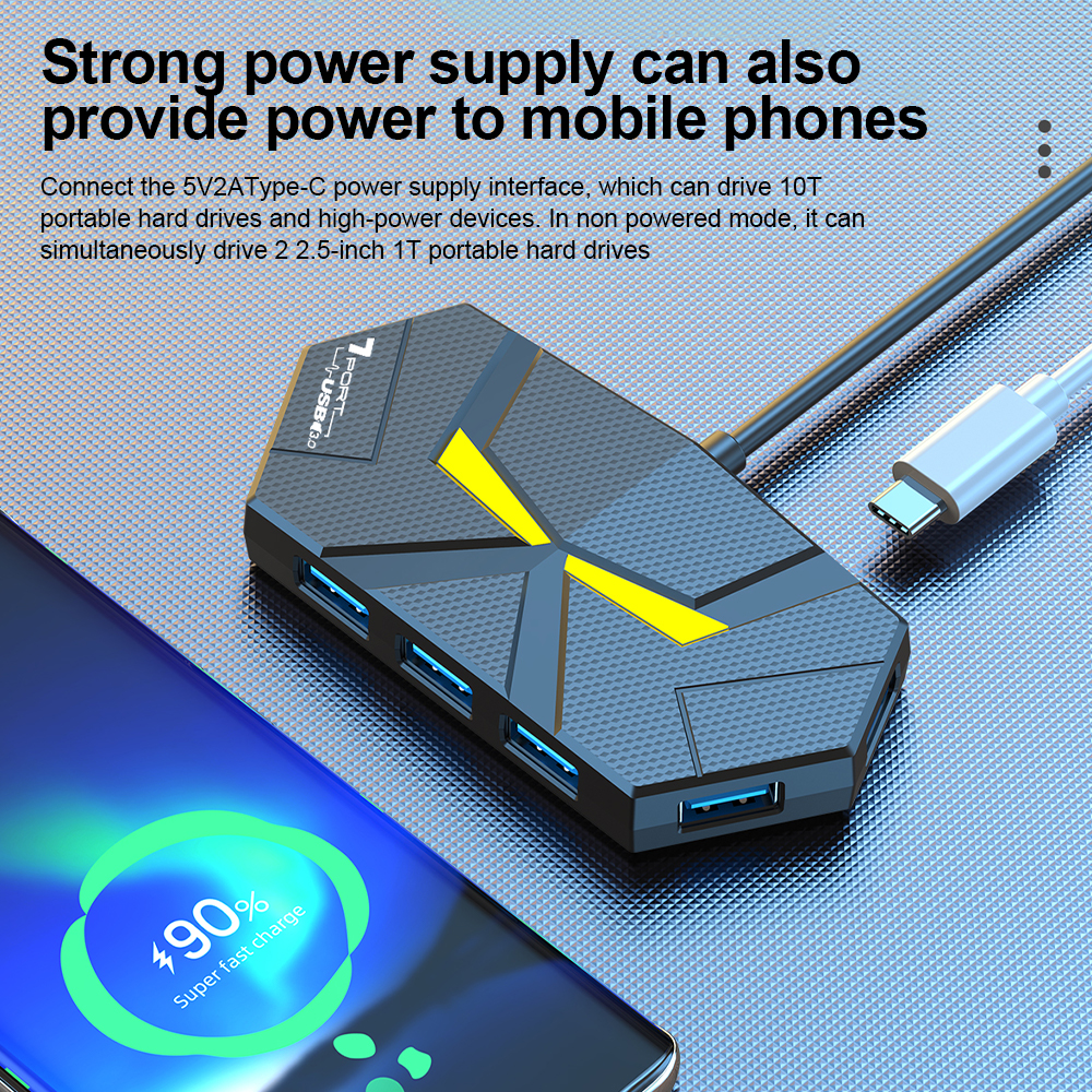 USB 3.0 HUB, USB Docking Station, High-Speed Transmission Adapter
