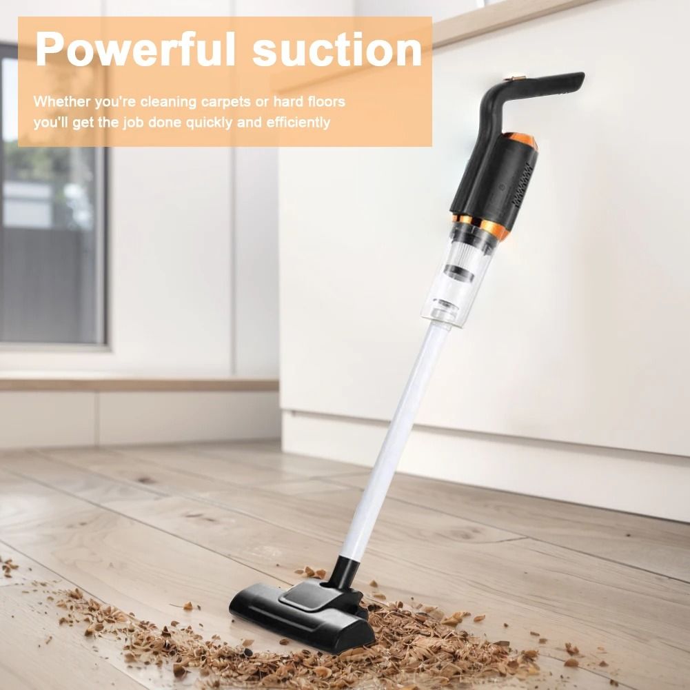 Wireless Handheld Vacuum Cleaner with Strong Suction and USB Rechargeable Design