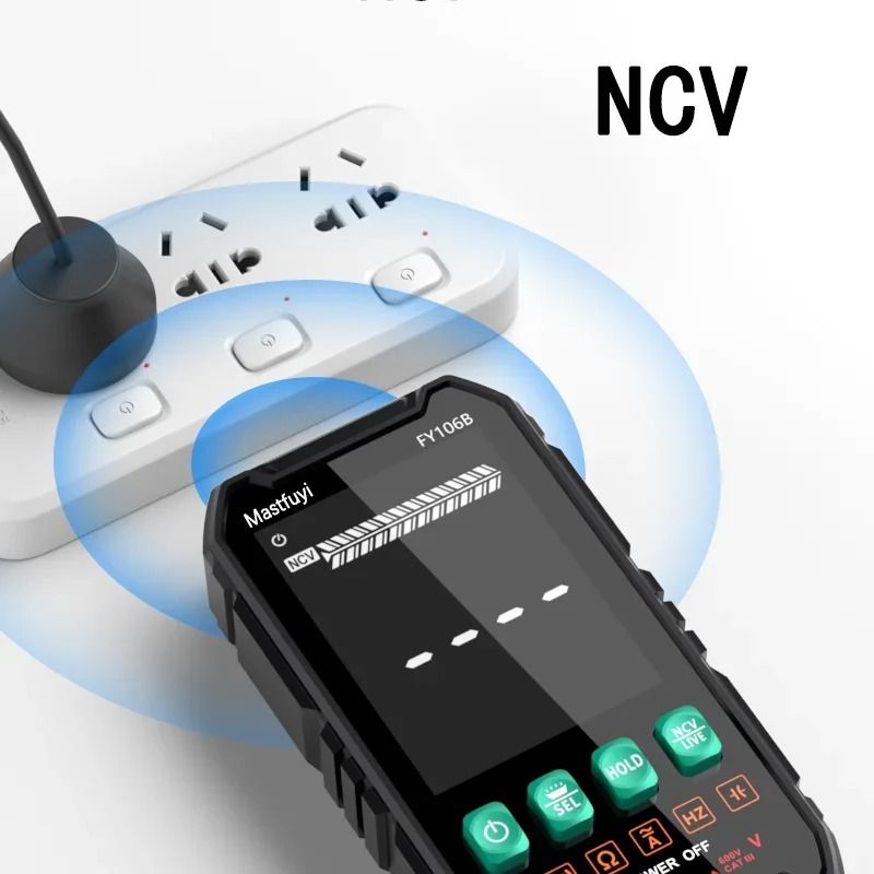 MASTFUYI Mini Digital Multimeter Smart Electrician Tester