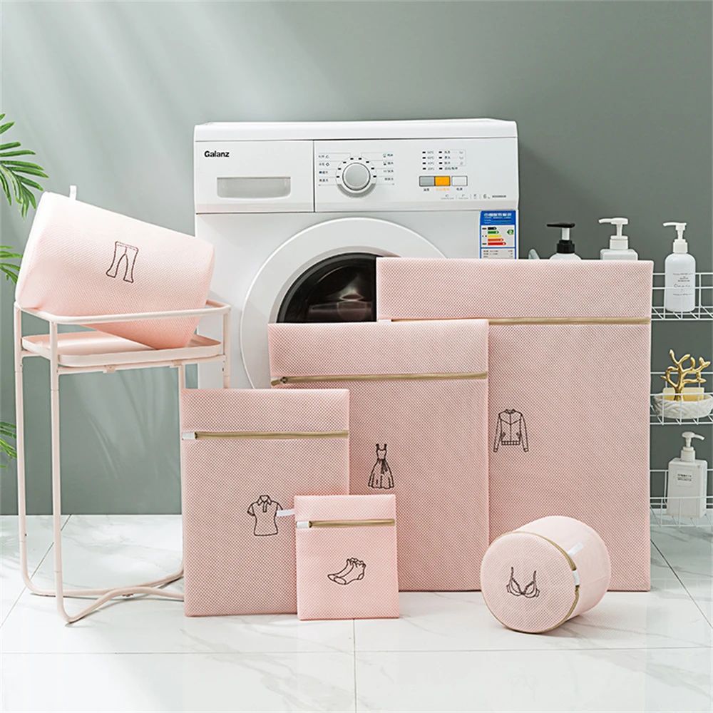 8-Pack Laundry Protection Wash Bags