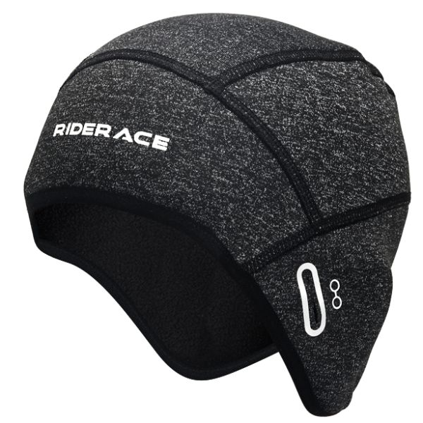 Thermal Cycling Cap Windproof Winter Skull Caps for Men, Sport Running Skiing Motorcycle Bicycle Riding Helmet Hat