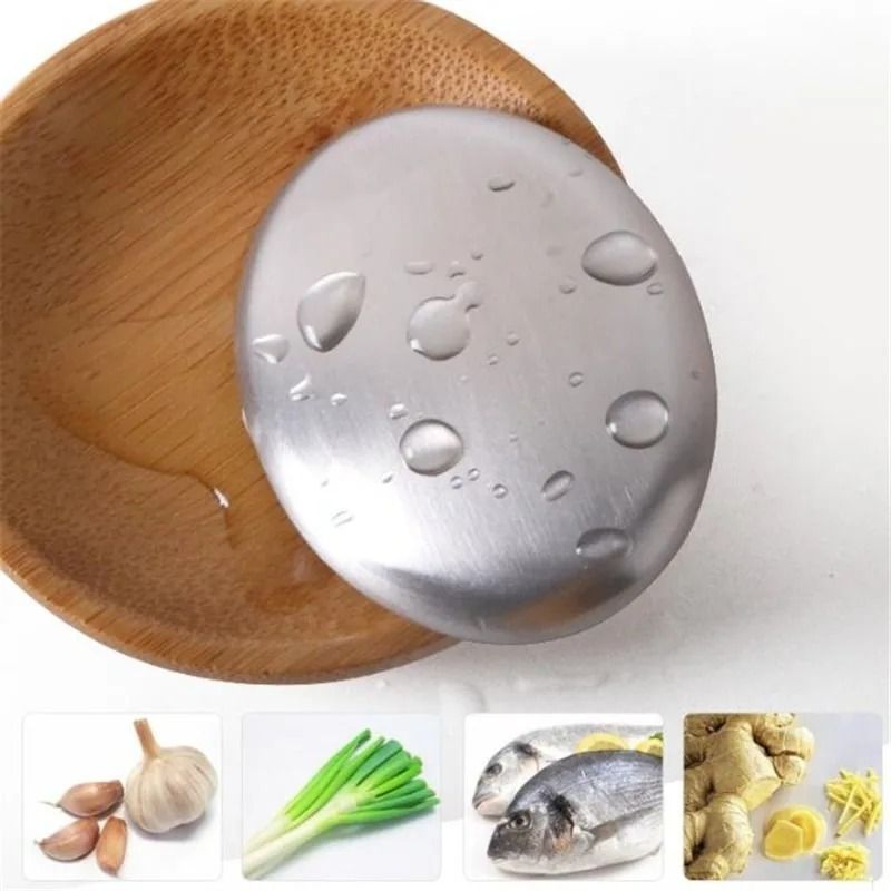 Stainless Steel Odor Removing Soap Bar for Kitchen and Bath