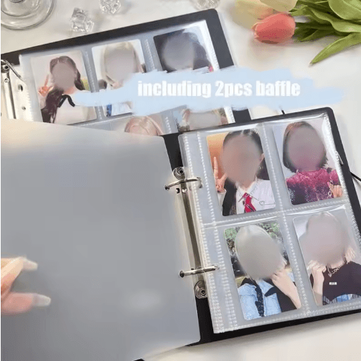 A5 Starlight Macaron Photocard Binder Cute INS Heart Album