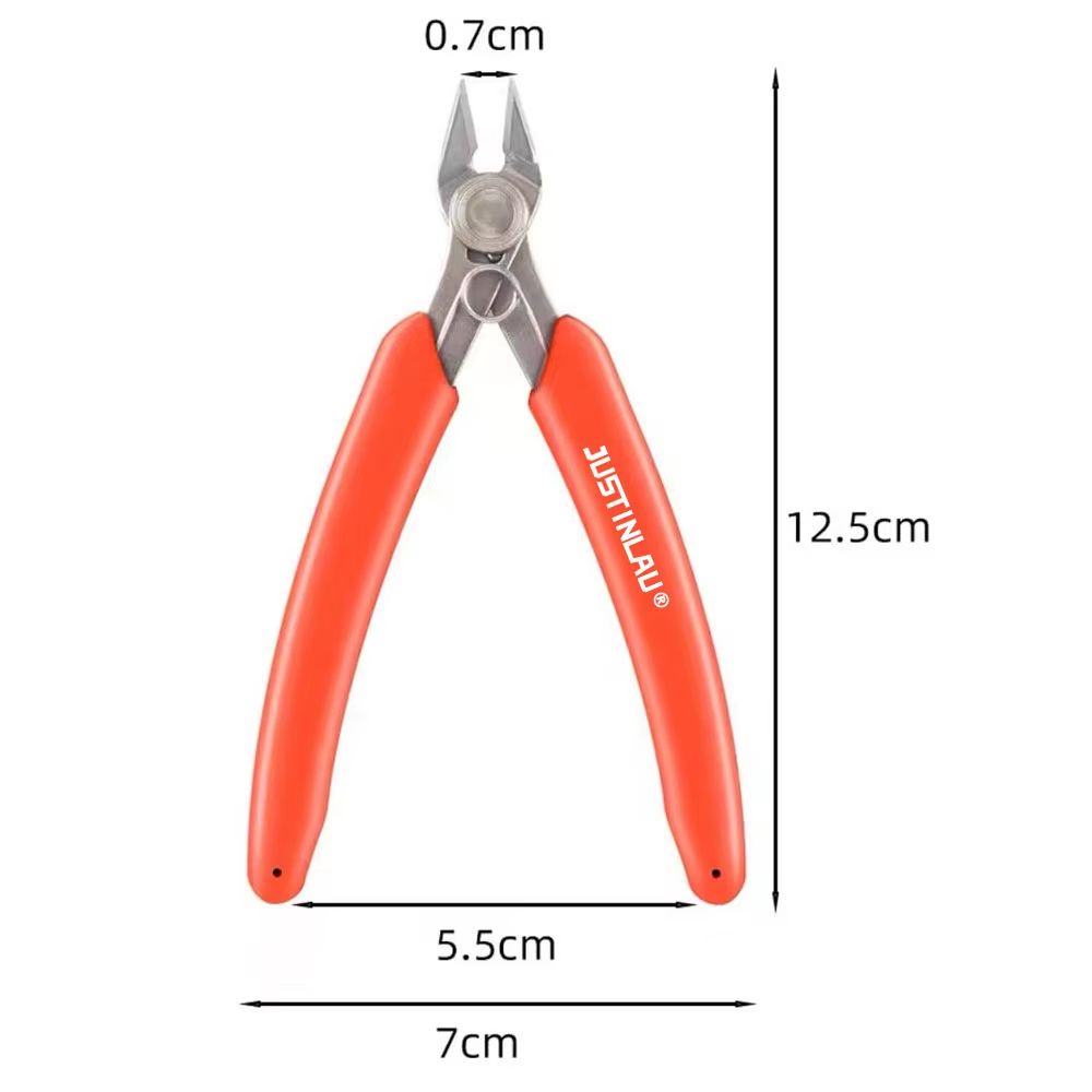 PLATO 170 Mini Diagonal Cutting Pliers – Stainless Steel Side Snips for Electronics & 3D Printing