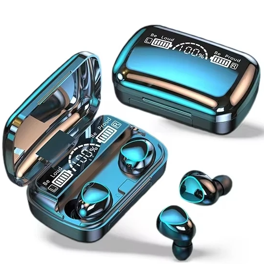 Wireless Bluetooth Sport Earbuds Waterproof Sweat Proof Noise Cancelling