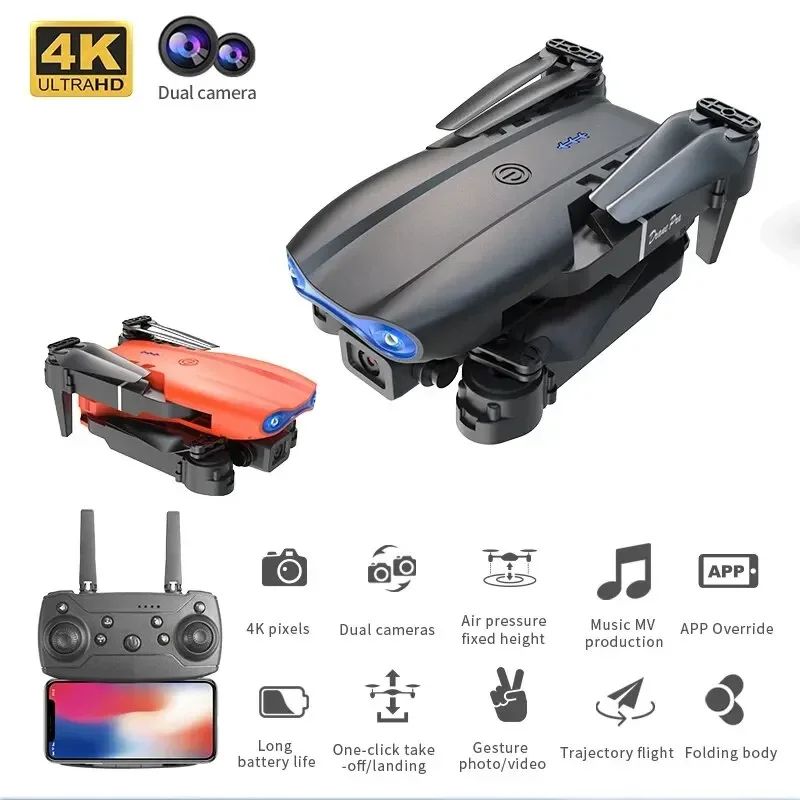 E99Pro 4K WiFi FPV Foldable RC Drone with HD Camera