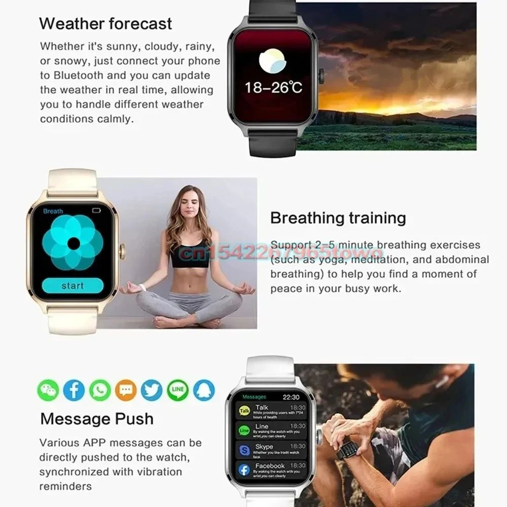 HD Display Bluetooth Smart Watch