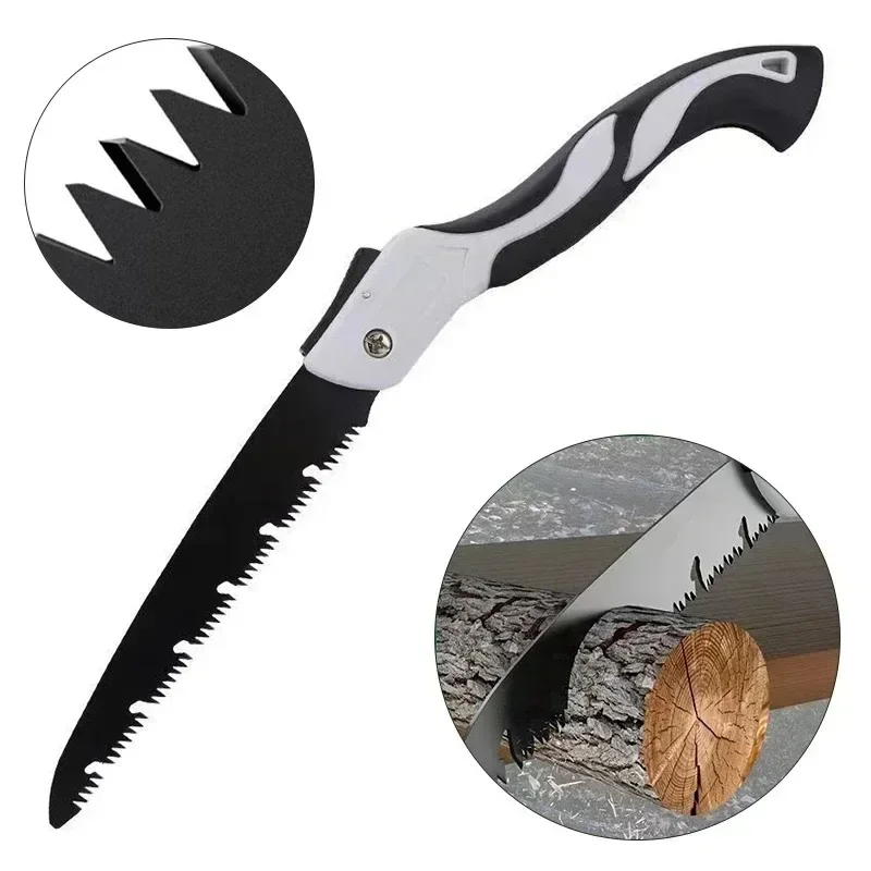 Portable Folding Hand Saw for Gardening Multifunctional Pruner & Logging Tool