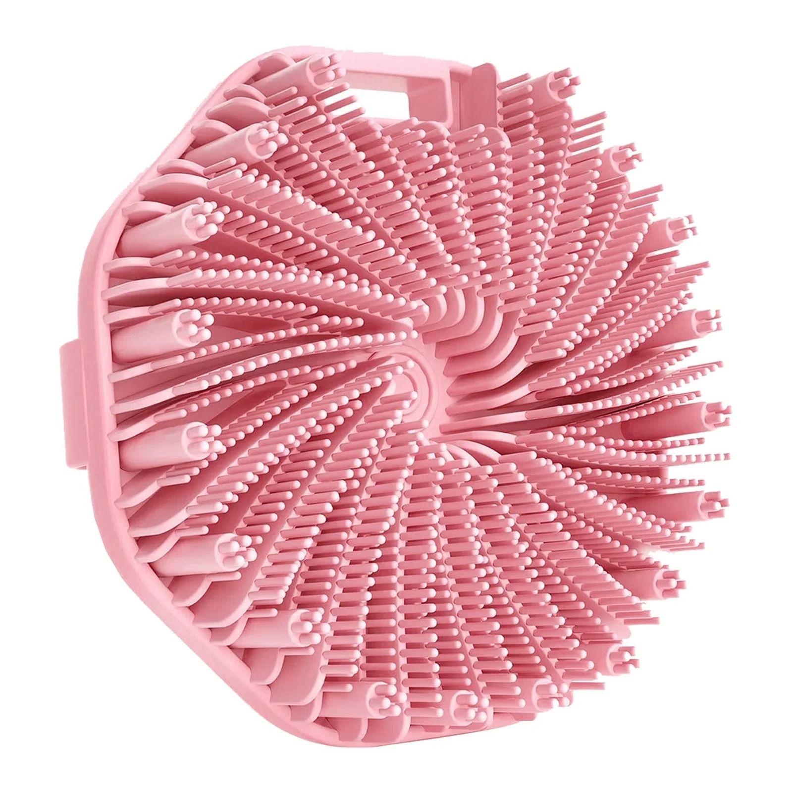 Silicone Body Scrubber Shower Brush with Non Slip Hand Strap
