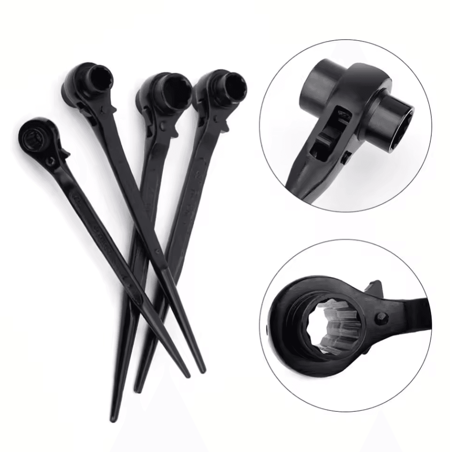 30–32 mm Hexagon Ratchet Spanner – Industrial-Grade Bidirectional Multifunction Socket Wrench