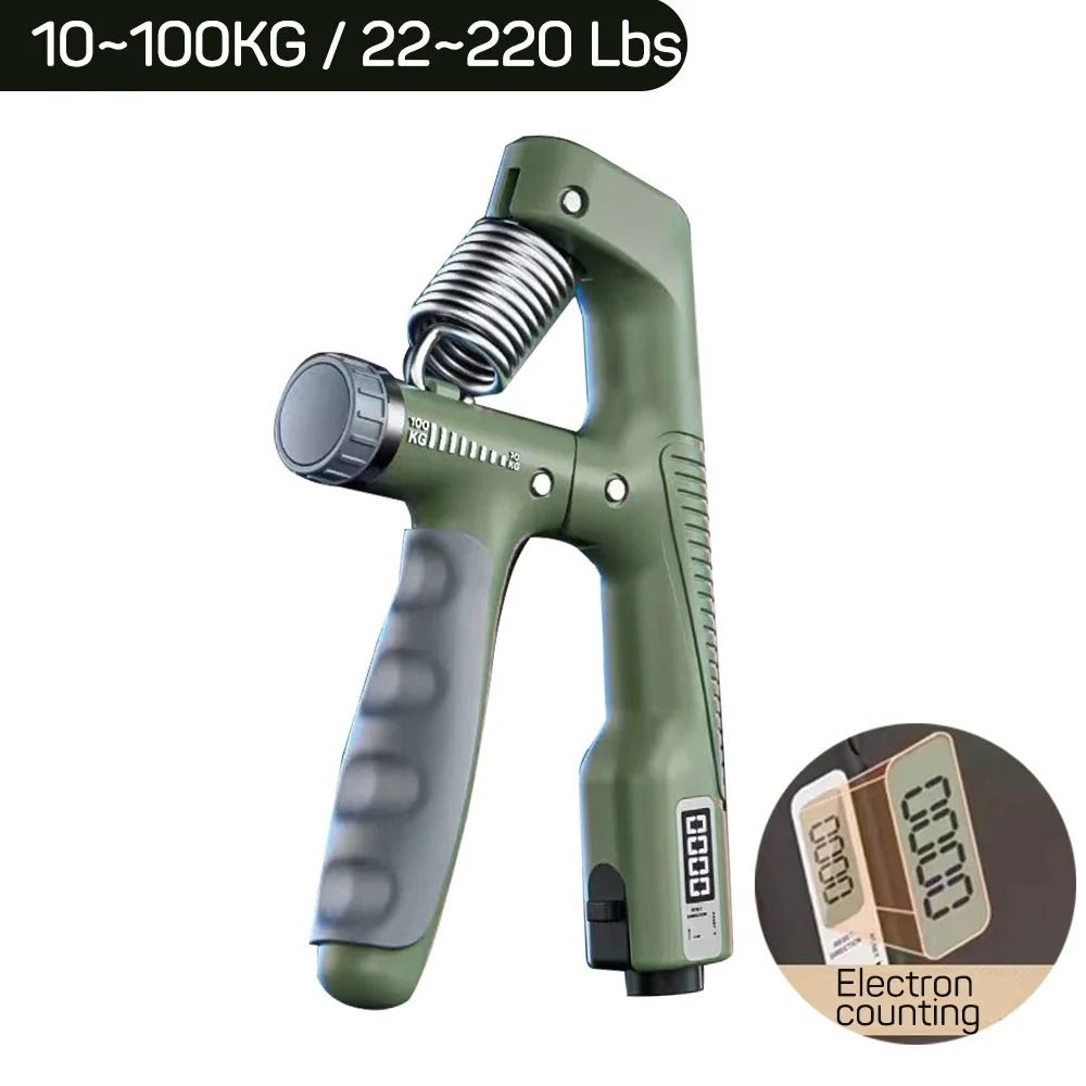 Smart Counting Hand Grip Adjustable 10 to 100KG