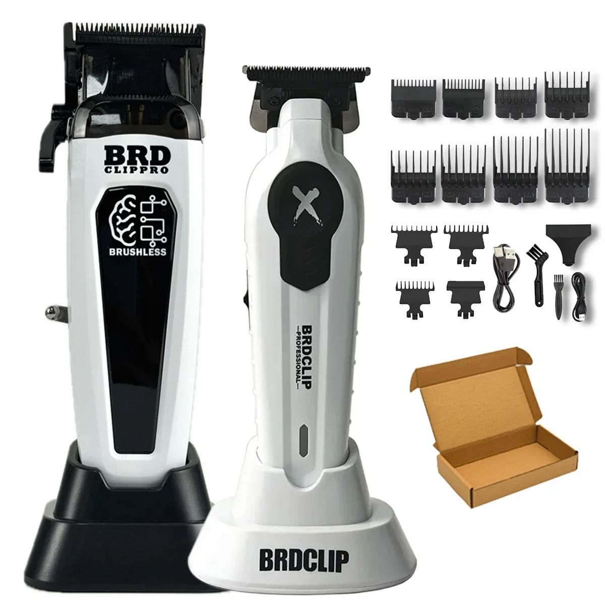 Professional Hair Clipper and Trimmer with Charging Base