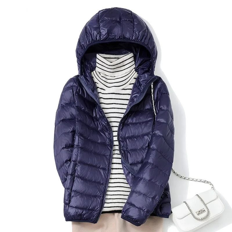 Womens Sweet Style Ultralight Packable Puffer