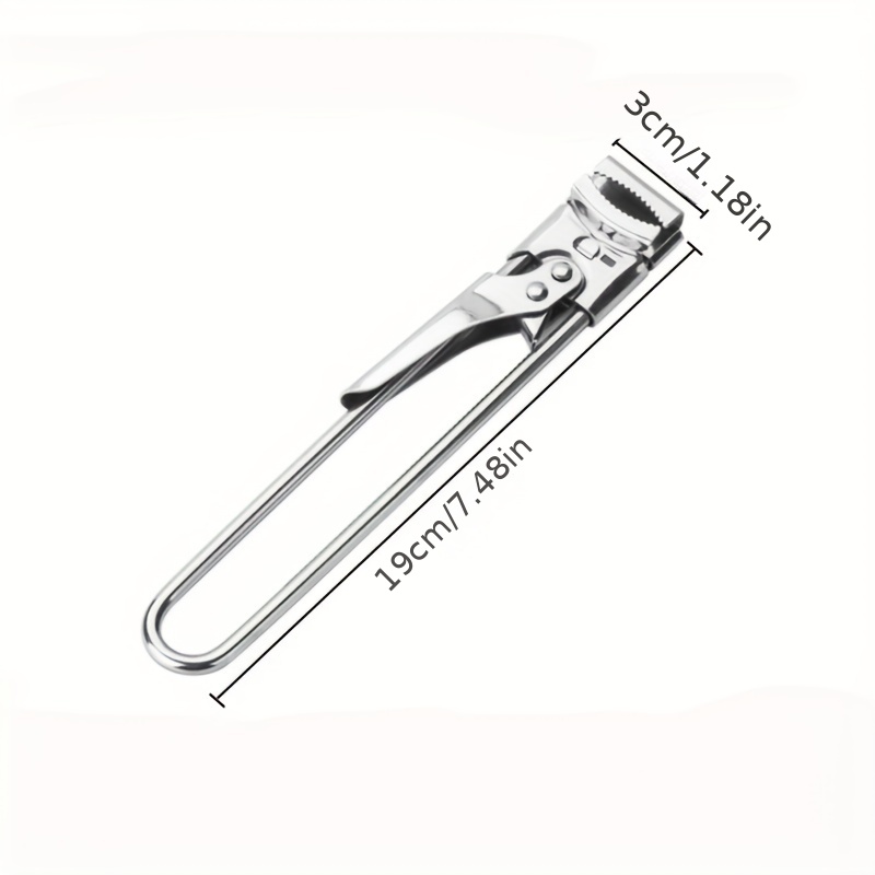 Adjustable Stainless Steel Multi-Function Jar & Bottle Opener – Labor-Saving Kitchen Tool for Effortless Lids and Cans