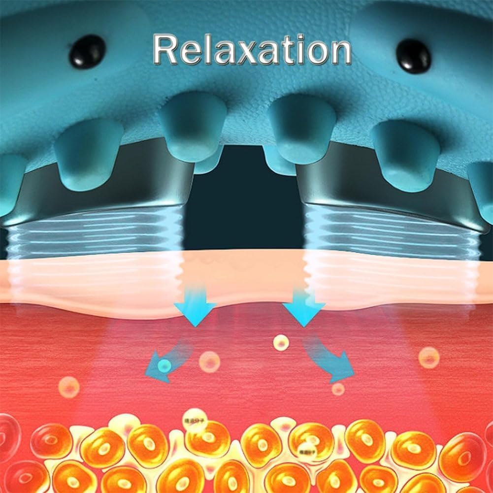 Electric Neck Massager with Airbag Traction and Infrared Heat