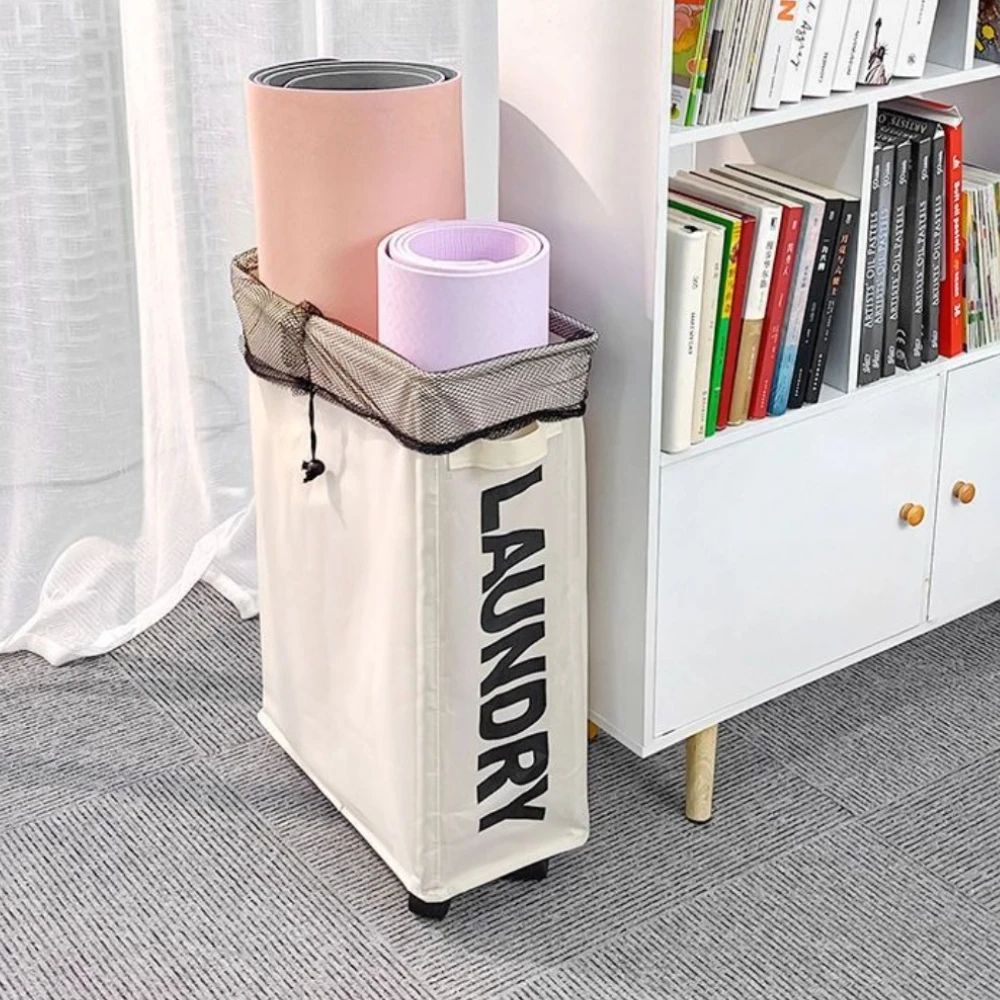 CleanFold Dustproof Laundry Basket – Collapsible Oxford Cloth Hamper with Large Capacity Storage