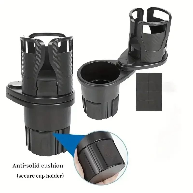 Car Cup Holder Expander Adjustable Dual Cup Holder with Phone Holder and Aromatherapy Organizer