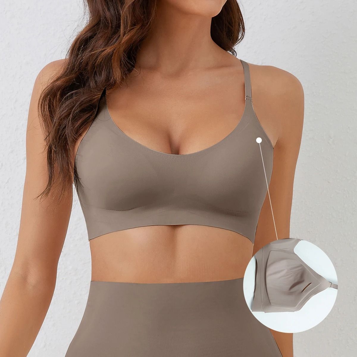 Soft Seamless Breathable Bra Without Steel Ring