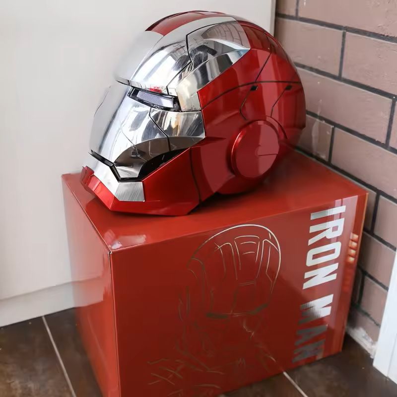 Iron Hero Voice-Controlled Wearable Helmet