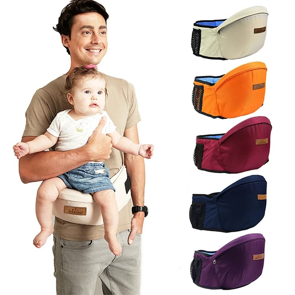 Baby Carrier Waist Stool Adjustable Infant Hip Seat Sling Backpack