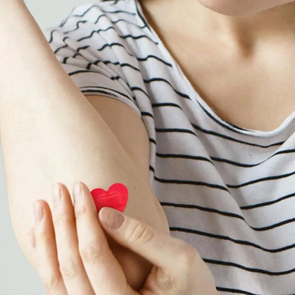 Heart Shaped Hydrocolloid Bandages