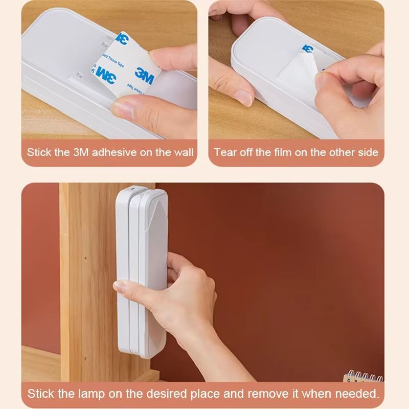 Foldable LED Desk Lamp with Infinite Dimming and Eye Protection Light